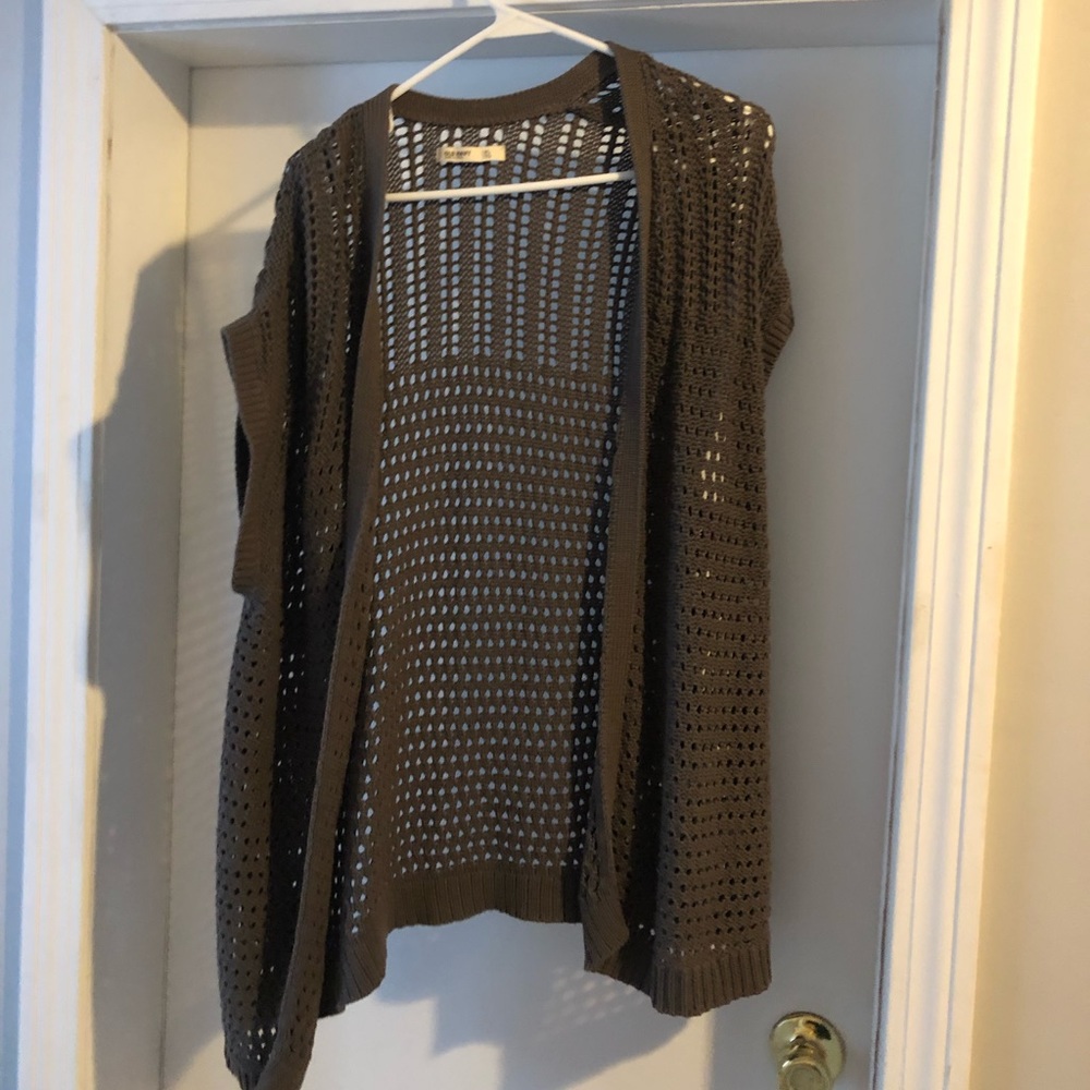 Old navy boho knit vest